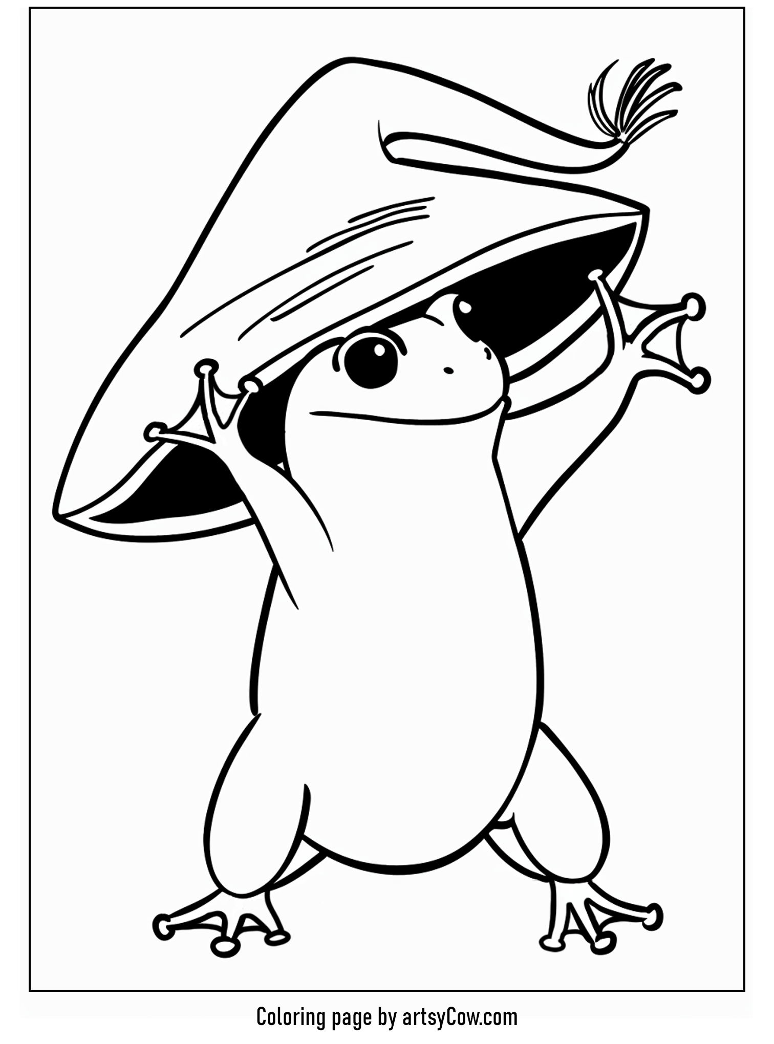 Froggy's Enchanted Halloween Hat